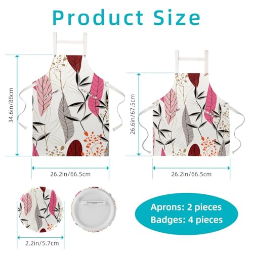 Tablier de serveuse multicolore pour restaurant et bistrot - 2