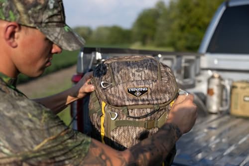 Image of TENZING 1500 Whitetail Day Pack, Olive Green, Ultra-Durable Hunting Backpack with 4 Compartments & 10 Organizational Pockets Camo Backpack for Hunting Gear and Equipment