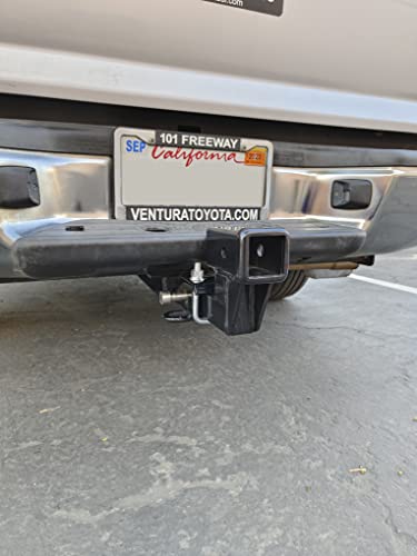 image for MaxxHaul 50397 Trailer Hitch Riser for 2 Inch Receivers with 4 Inch Ri