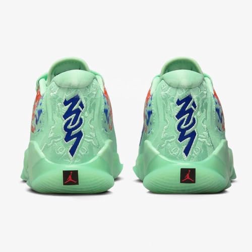 Nike Zion 3 Big Kids' Basketball Shoes (DV3869-300, Mint Foam/Psychic Purple/Flash Crimson) Size 6