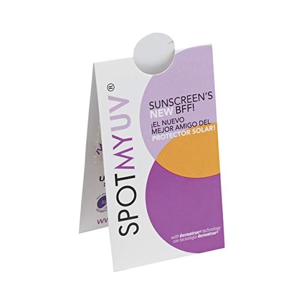 SPOTMYUV-16-Pack-UV-Stickers-for-Sunscreen-with-Patented-Dermatrue-SPF-Sensing-Technology SPOTMYUV UV Detection Stickers for Sunscreen with Patented DERMATRUE SPF Sensing Technology | KNOW WHEN TO REAPPLY SUNSCREEN TO HELP PREVENT SUNBURN - 16 Count