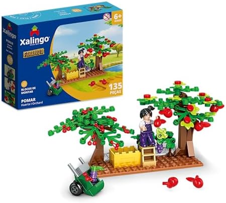 Xalingo Blocos de Montar Pomar 135 Peças