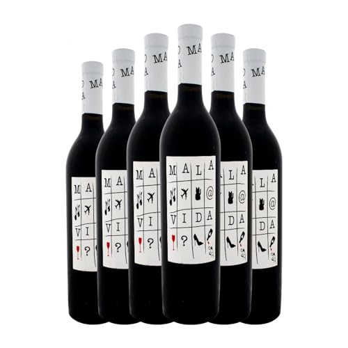 Antonio Arráez Malavida Valencia Roble 75 cl Vino tinto (Caja de 6 Botellas de 75 cl)