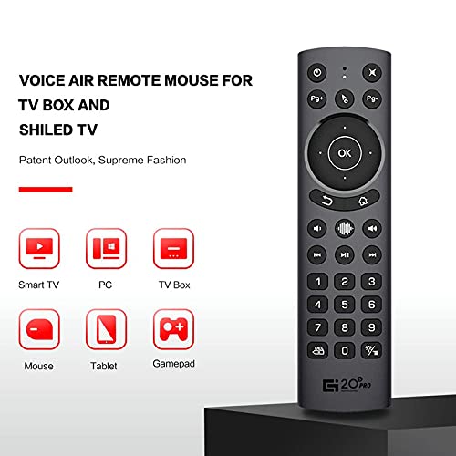 QiKun-Home G20S PRO Telecomando Voice Backlight