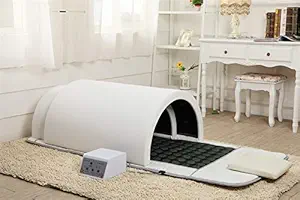 Golden Wave Far Infrared Sauna Dome - Single Person Home Spa with Tourmaline and Germanium Stones
