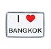 I Love Bangkok - Pequeño imán de nevera de plástico