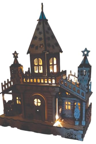 Casinha De Natal Para Decoração Em Mdf