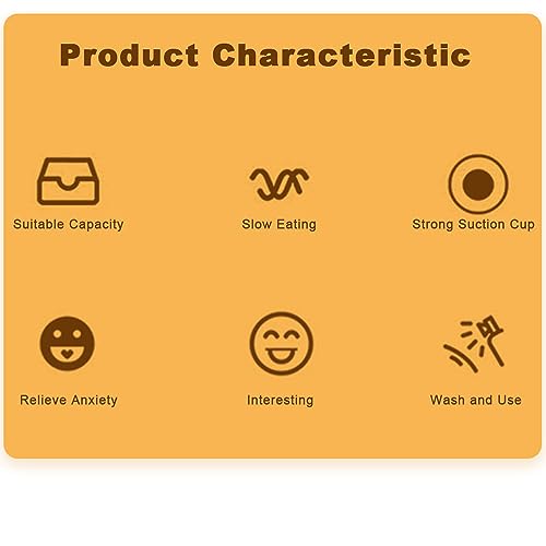 Hosioe Tapete para lamber animais de estimação cães gatos tapetes para lamber com ventosas almofada