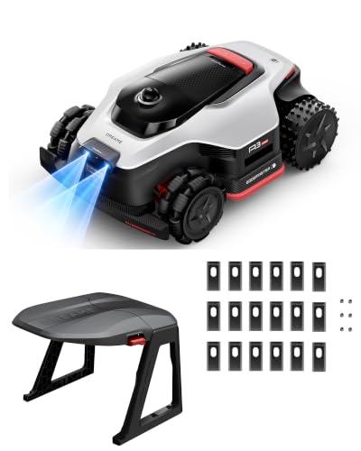 Image of DREAME LiDAR Robot Lawn Mower A3 AWD Pro 3500 +Garage+Blade Set