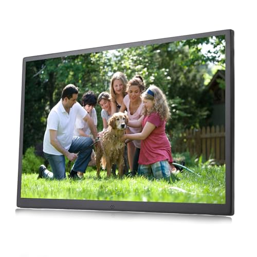 Catálogo para Comprar On-line pantalla digital más recomendados. 46 Yoidesu Marco de Fotos Digital de Pantalla Grande de 17 Pulgadas con Resolución de 1440x900, Pantalla Multifunción Que Incorpora Reloj y Calendario, Salida de Sonido Estéreo,...