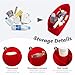 Lckaey Purse Organizer Insert For Long champ Le Pliage Inserts With Zipper Handbag Felt Insert Tote Bag Organizador Y012-red-large