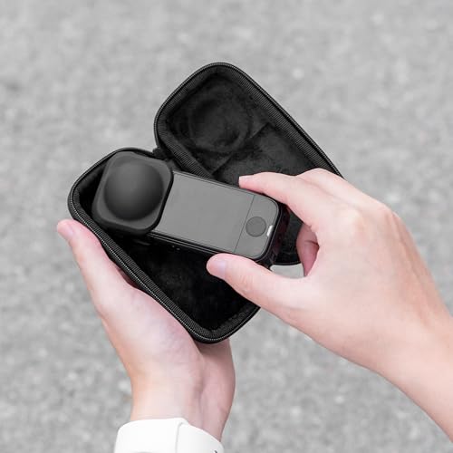 STARTRC VCR Futerał do Insta360 X4 Air (do oryginalnej osłony obiektywu) torba do przechowywania podróżna pokrowiec ochronny twarda obudowa z karabińczykiem do akcesoriów Insta 360 X4 Air