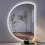 Cableado: los espejos de media luna se pueden cablear y enchufar directamente a enchufes con voltajes entre 110 V y 220 V.