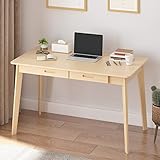 büromöbel buche furniert PREMIUM-MATERIALIEN: Die Computertischplatte besteht aus Holzwerkstoff der Klasse E1, das langlebig, wasserdicht und leicht zu reinigen ist. Die Tischplatte und der Sockel sind mit einer umweltfreundlichen Beschichtung versehen. So kann Ihnen der PC-Tisch lange dienen