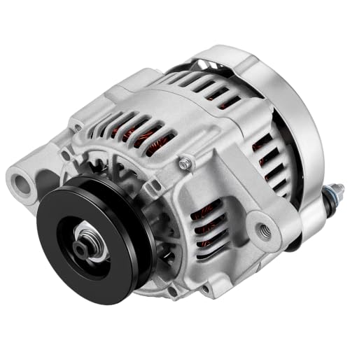 Image of BDFHYK 40A Alternator for KUBOTA D1005 Engine 1988-On All, 125564A1 | For KUBOTA B7500HSD 1996-On Kubota D1005-E 21HP Dsl, B21TLB 2001-2009 Kubota D1005 21HP Dsl, 12V, CW, 1-Groove, IF, IR