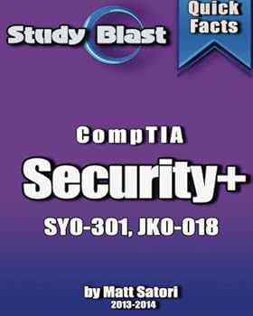 Paperback Study Blast CompTIA Security+: SY0-301 / JK0-018 Book