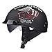 YHNMK Elmetti da Moto Vintage Retro Casco Dot Approvuta Approvuta Approva Approva Hard Hard Had Moto con Visiera Solare per Uomini e Donne Mofa Crash Broped Scooter Bobber Cruiser Chopper Biker Cap R