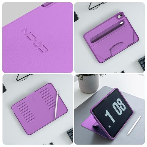 Image of ZUGU CASE Ultra Slim Protective Case Designed for iPad 11-inch (11th Gen, A16 2025) / iPad 10.9-inch (10th Gen, 2022) Wireless Pencil Charging, Convenient Magnetic Stand (Auto Sleep /Wake) - Nova