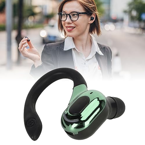 Headset Bluetooth Yunseity 5.2 In Ear Negro y Verde miniatura 5