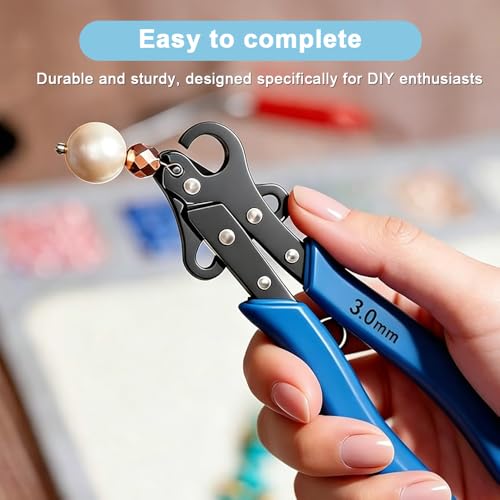Alicates de alambre 3 mm para hacer joyas looper multiusos de collares y pulseras 6