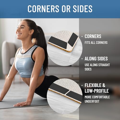 Everlasting Comfort RG 8 Pack Non Slip Rug Grippers For Wood Floors And Tile Floors thumb #4