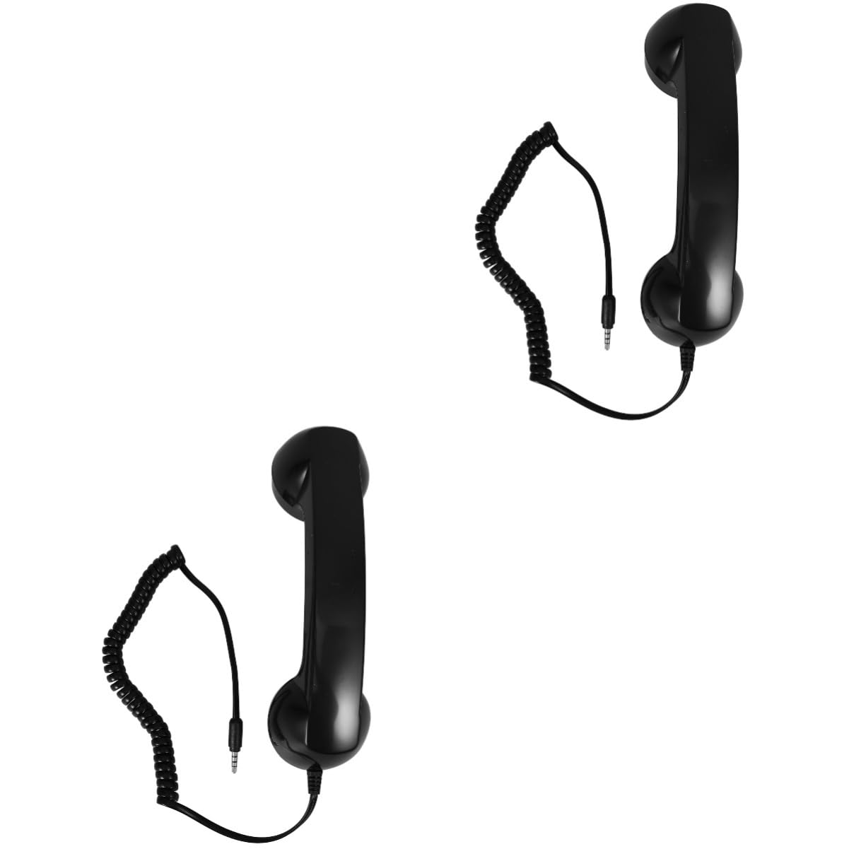 KALLORY 2pcs Vintage for Landline Phones User-Friendly Design Compatible Various Models Retro Home Decor