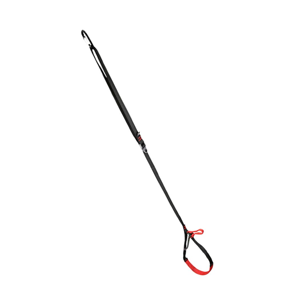 3 zestaw regulowanych mocnych poliestrowych pętli wspinaczkowych do wspinaczki 80-133 cm