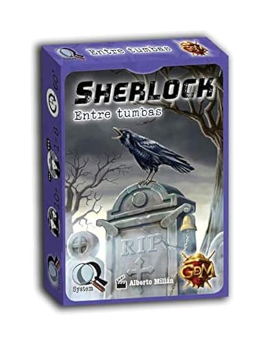MAGICBOX Entre tumbas - Sherlock Q System - Juego de Cartas de...