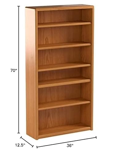 Martin Furniture Contemporary 6 Shelf Bookcase - Fully Assembled #TOP2