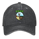 IWURYCX Gorra de béisbol Norrh rende Roebuck Gorra de Invierno Gorra de Invierno Sunhat para Hombres Salida a la Playa Hombres