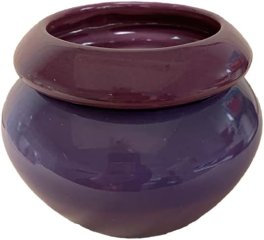Tri-Color Purple 3.75" Opening Urn Shaped Self Watering Planter