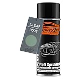 TRISTARcolor Pintura automotriz Bote de spray para DAF 3003 Atlantic Green Pintura base aerosol 400 ml