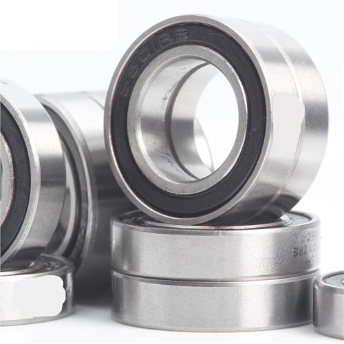 Roulements rigides à billes 6801 2RS pour supprimer le jeu des axes 12mm