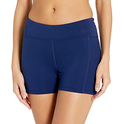 TYR Women's Solid Kalani Shorts, Small, Navy