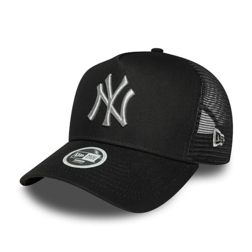 Casquette de camionneur 9Forty New York Yankees femme marron visière incurvée