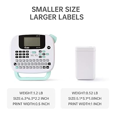 NIIMBOT Label Maker Machine D101 Label Printer Portable Wireless Connection Multiple Templates Available for Phone Easy to Use Office Home Organization USB Rechargeable