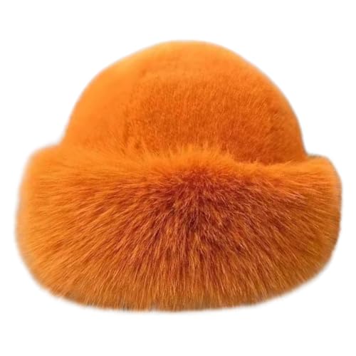 Cozylkx Cappello Cosacco Invernale Peloso per Donna, Berretto Termico Antivento in Peluche con Rifiniture, Berretto da Sci Russo Morbido E Resistente alla Neve