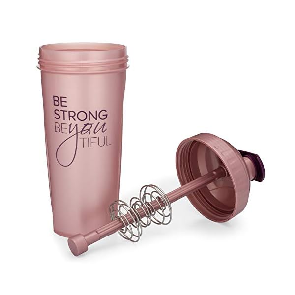 GOMOYO BlenderBottle Classic Shaker-Flasche, 794 ml Fassungsvermögen, inkl. Schneebesen, spülmaschinenfest – Bild 6
