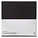 Darice Core'dinations Value Pack Cardstock, 12 by 12-Inch, Smooth Black Cat, 20-Pack