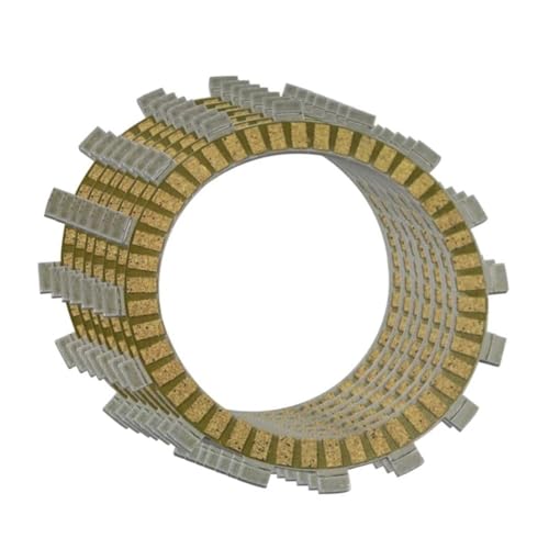 Disques d'embrayage friction moto haute endurance pour YZ125 1988-1990 (7 pièces)