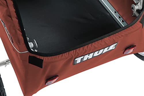 Thule Cadence 2 Seat Bicycle Trailer, Hot Sauce Red #TOP4