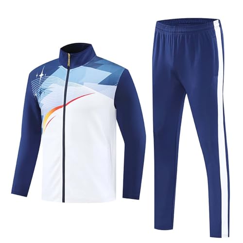 Survêtement pour homme veste zippée et pantalon baggy ensemble de course sport