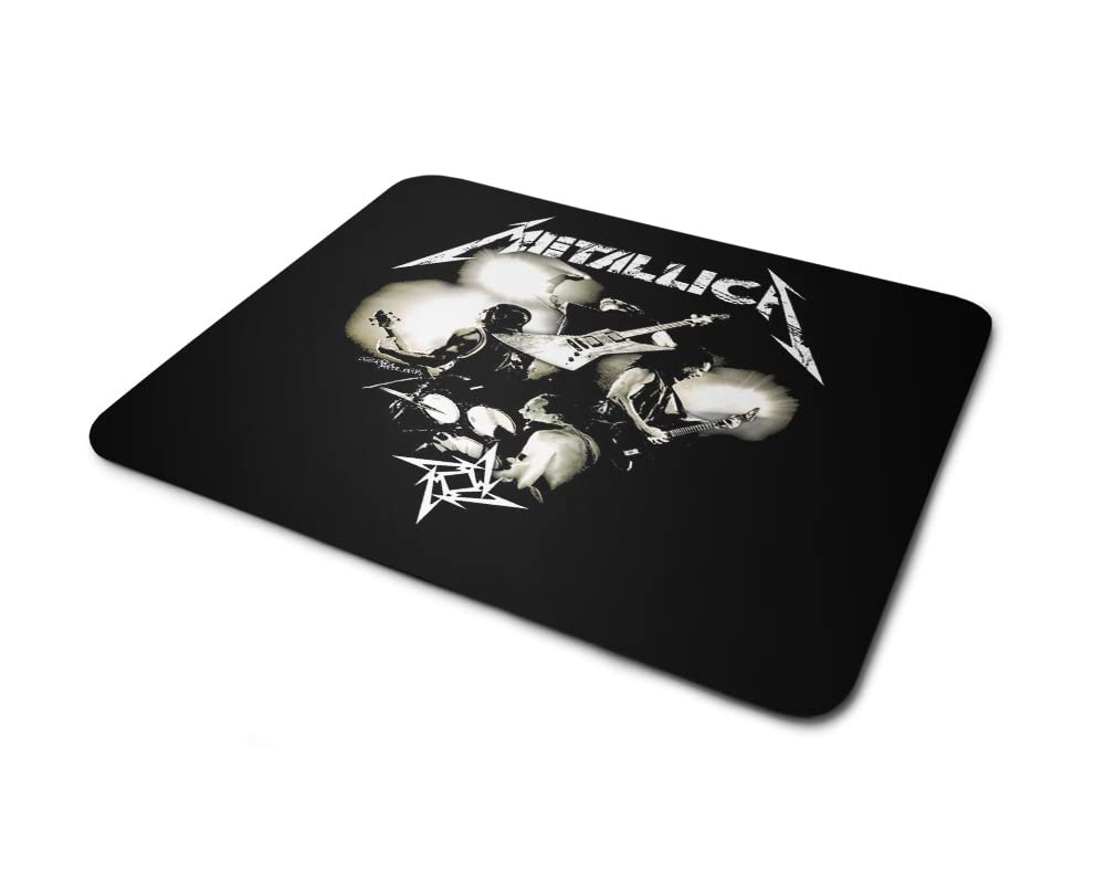 Metallica Gaming Mouse Pad for Gamers | Rock Band Cliff Burton Robert Trujillo Printed Mouse Pad | Anti Skid Technology Mouse Pad for Laptops and Computers-image-39