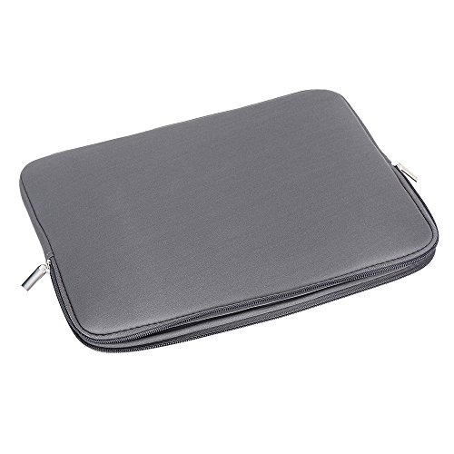KKmoon Capa de manga macia com zíper para Retina Ultrabook Laptop Notebook 13 polegadas Portátil