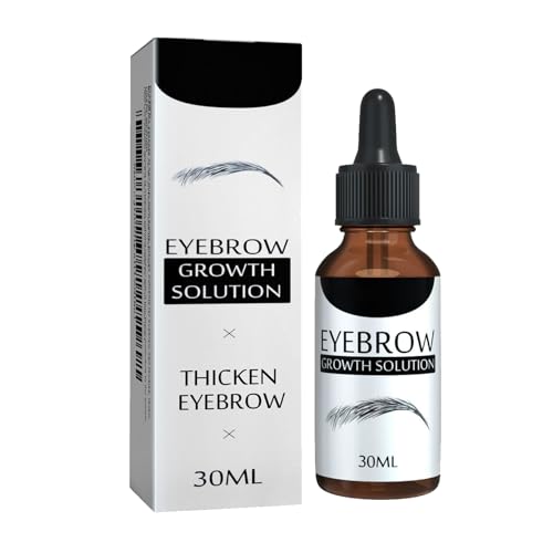 Mnozreo Sérum de Croissances des Sourcils,Huile Naturelle pour Sourcil Foncés et Epais,Solution pour la Croissance des Sourcils,Liquide de Réparation,30ML,1PC