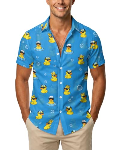 Image of 99TIMORO Fathers Movie Hawaiian Shirt for Men, Characters Button Down Short Sleeve Top, Summer Beach Gifts