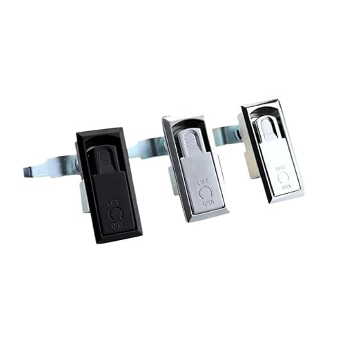Zinc Alloy Stamping Rotary Flat Lock Industrial Electrical Equipment Cabinet 1Pcs(2)