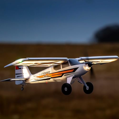 E-Flite Night Timber X Evolutions - Avión teledirigido con iluminación LED de Vuelo Nocturno, AS3X+ y Safe Select (1,2 m) - imagen 3