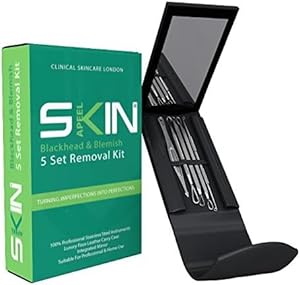 Skinapeel 5-teiliges Mitesser- und Makelentferner Set