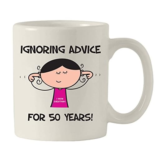 Haciendo Caso Omiso De Consejos Desde 1965 De Mujer 50 Cumpleaños Taza De Cerámica